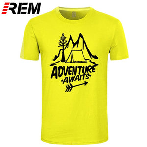 REM™ | Casual T-shirt: Adventure Awaits