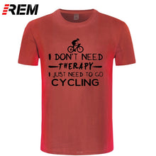 Afbeelding in Gallery-weergave laden, REM™ | Casual T-shirt: I just need to go Cycling